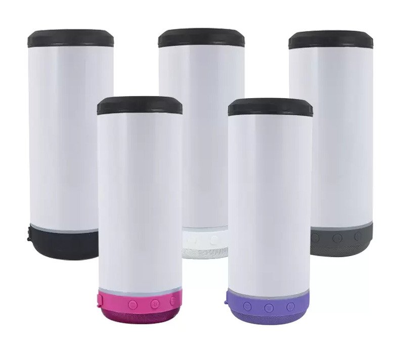 16oz 4 In 1 Can Cooler Sublimation Glow in The Dark 4 in 1 Bluetooth S –  LAWSON SUPPLY