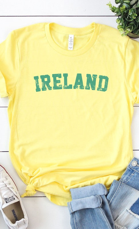 Retro Ireland Graphic Tee T-Shirt