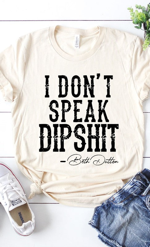 Beth Dutton Dipshit Graphic Tee T-Shirt