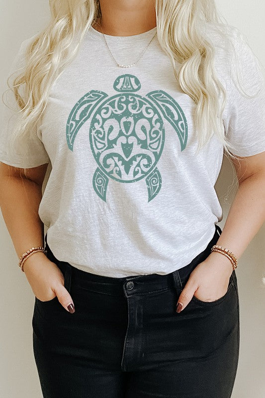 Sea Turtle Ocean Creature Summer Graphic Tee