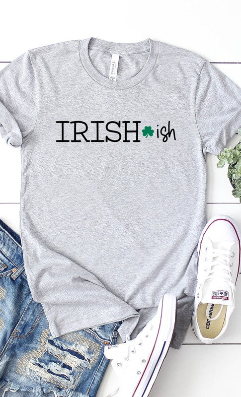 Irish-ish Type Font Graphic Tee T-Shirt