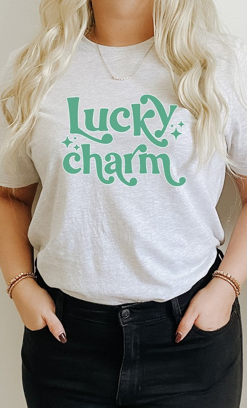 Lucky Charm St Patricks PLUS SIZE Graphic Tee