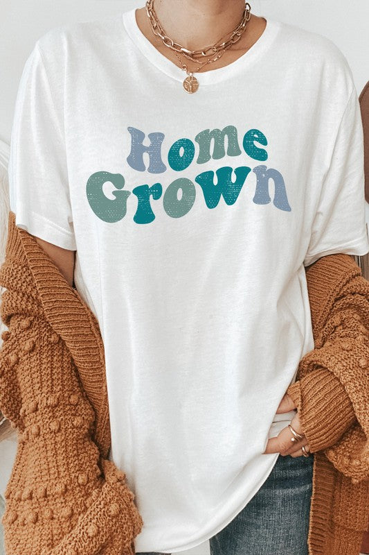 Home Grown Farmers Market Cowgirl Graphic Tee