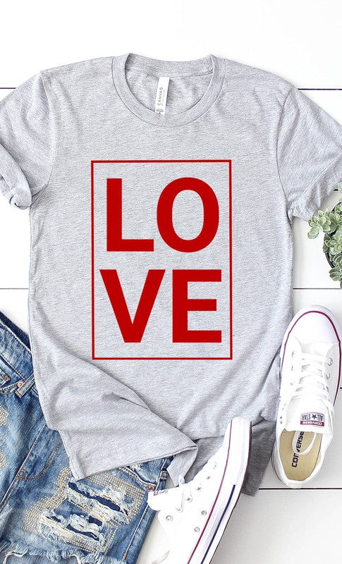 Love Box Graphic Tee T-Shirt PLUS