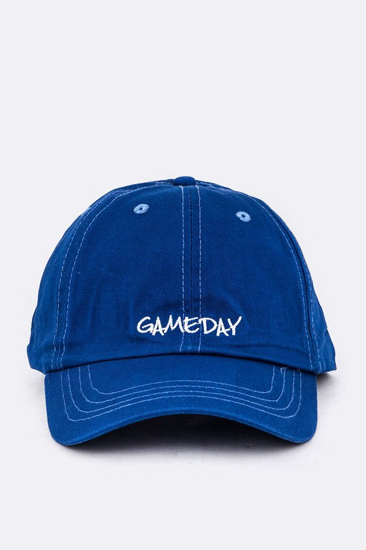 GAMEDAY Embroidery Washed Cotton Cap