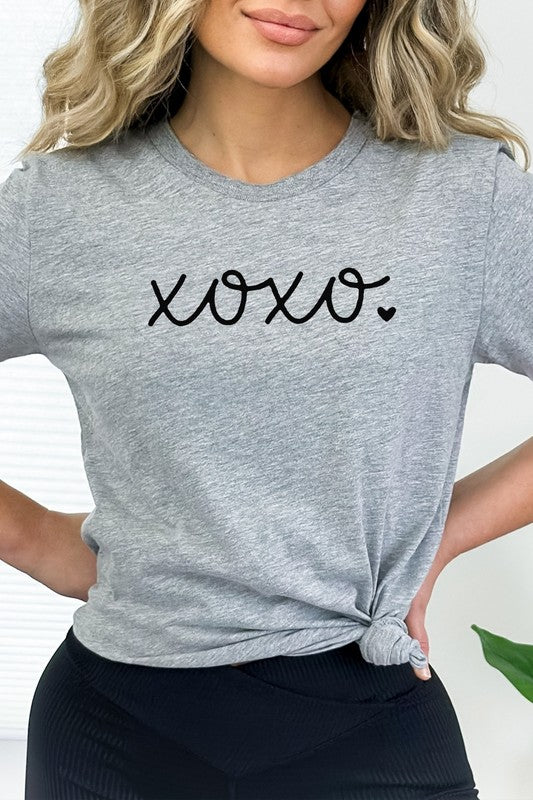 XOXO Heart Lover Valentines Day PLUS SIZE Tee T-Shirt