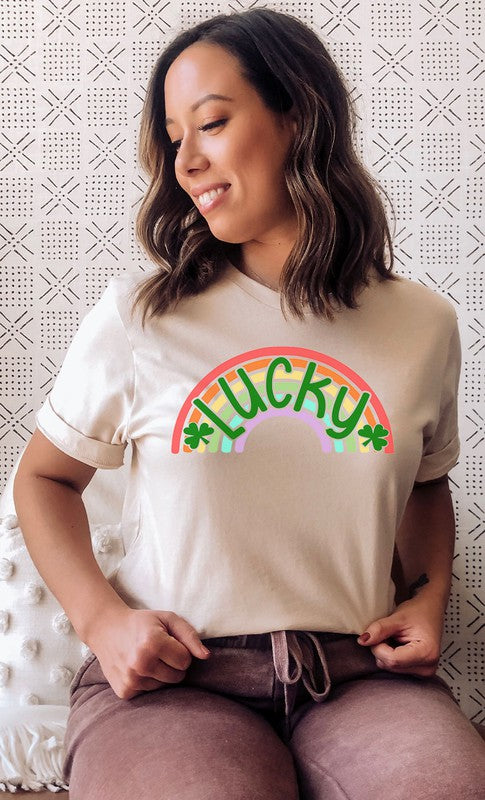 Lucky Rainbow Graphic Tee PLUS