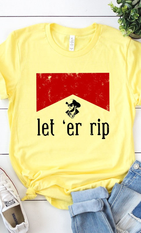 Let Er Rip Graphic Tee T-Shirt PLUS