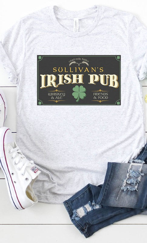 Retro Irish Pub Graphic Tee