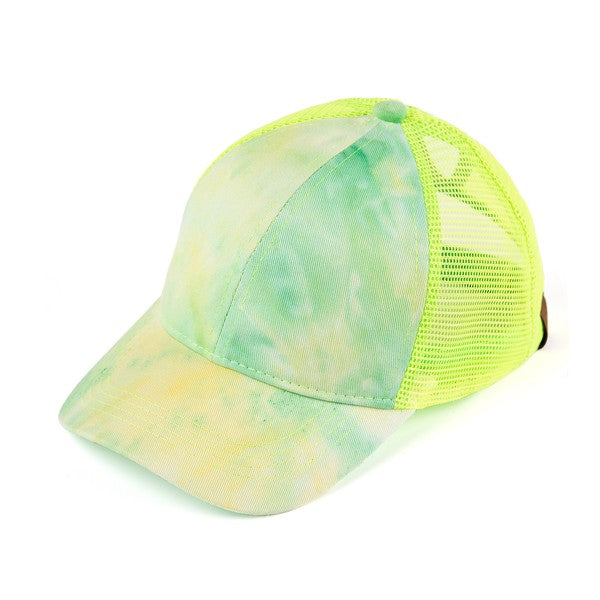 CC Tie-Dye Pony Cap