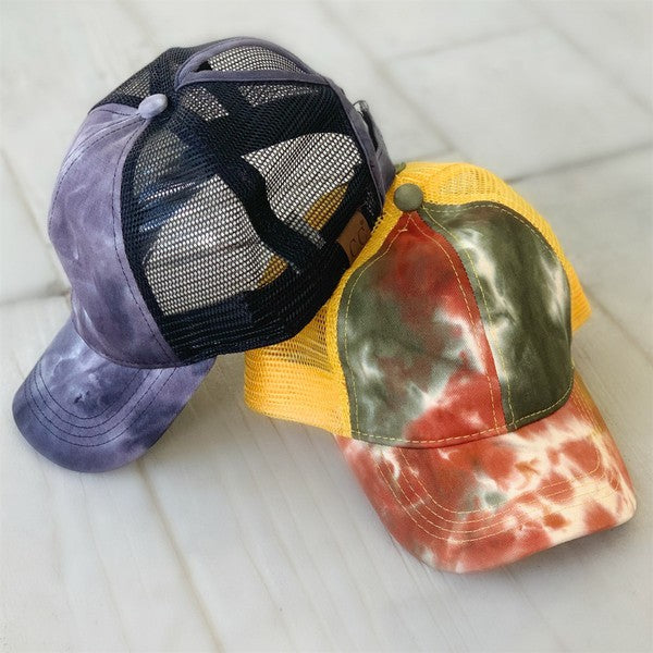 CC Tie-Dye Pony Cap