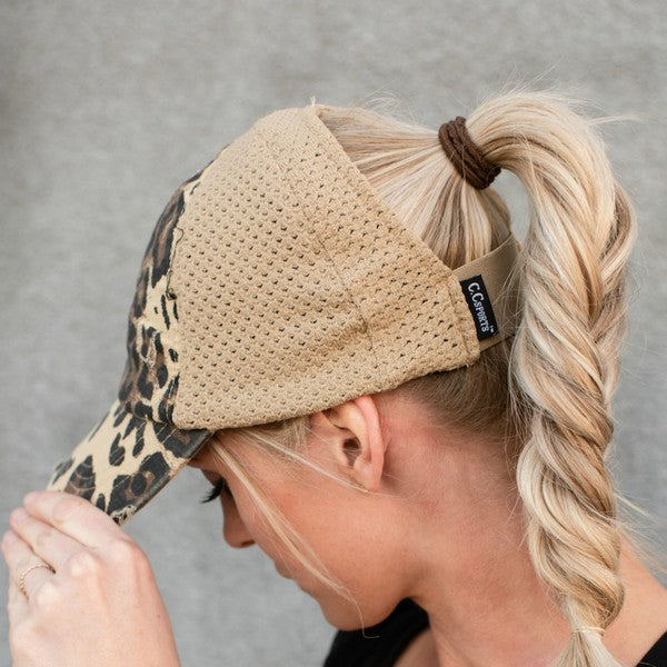 CC Extremely Comfortable Glove Fit Pony Tail Cap