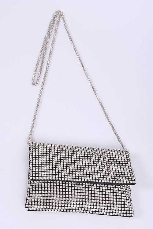 Rhinestone Iconic Soft Swing Bag