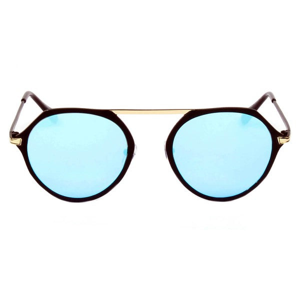 Classic Round Mirrored Fashion Sunglasses