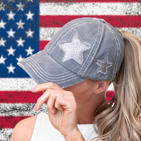 CC Trending Star Pony Cap