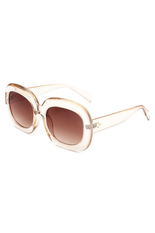 Round Oversize Oval Retro Fashion Sunglasses