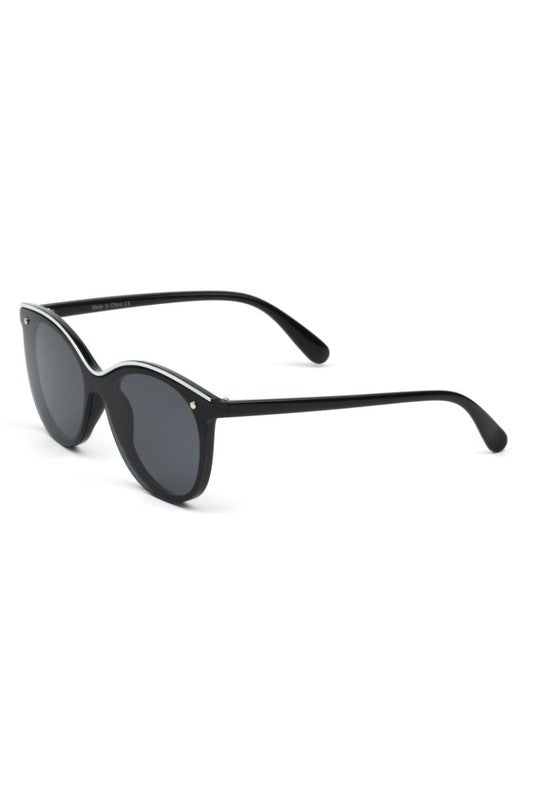 Classic Round Mirrored Fashion Sunglasses