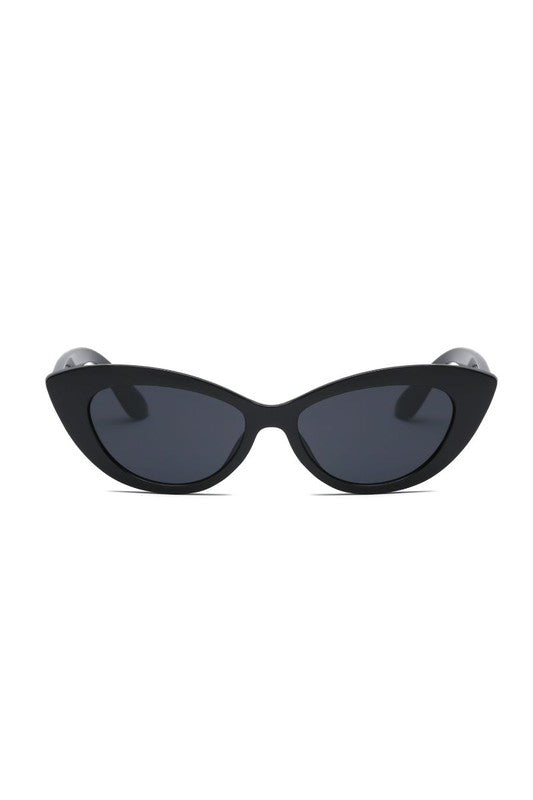 Women Round Retro Cat Eye Fashion Sunglasses