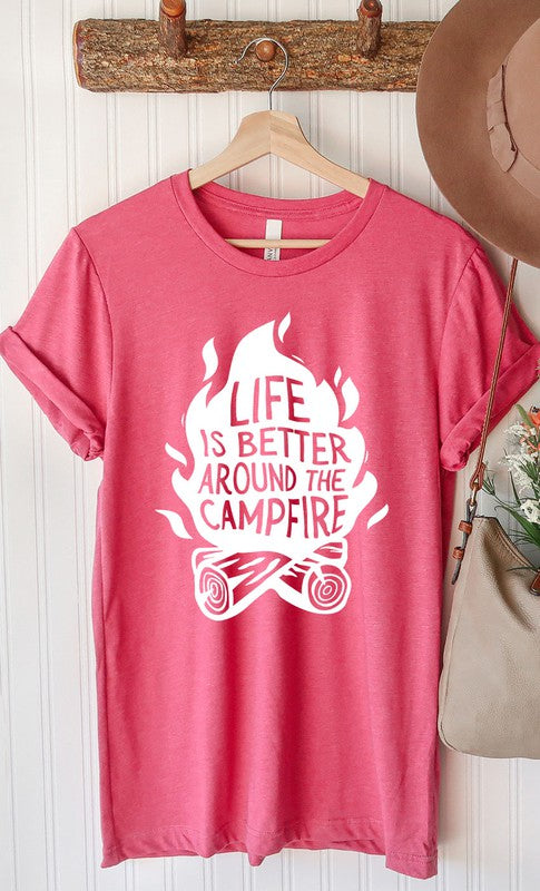 Campfire Graphic Tee T-Shirt