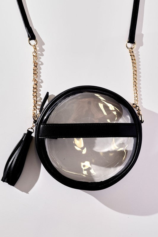 CIRCLE CLEAR CROSSBODY