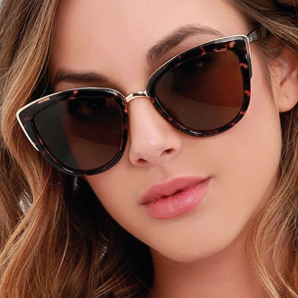 Abby Ladies retro cat eye Sunglasses