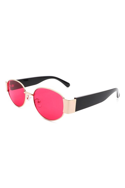 Round Retro Circle 90's Vintage Fashion Sunglasses