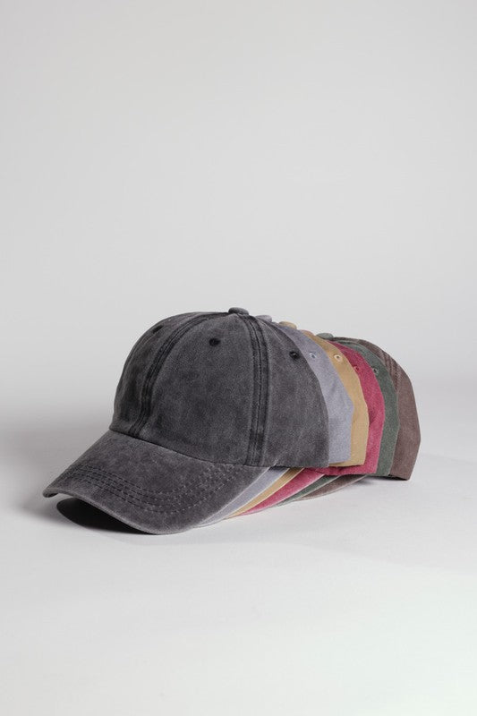 VINTAGE BASIC WASHED CAP