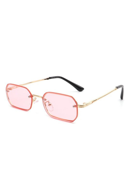 Slim Retro Rectangle Narrow Fashion Sunglasses