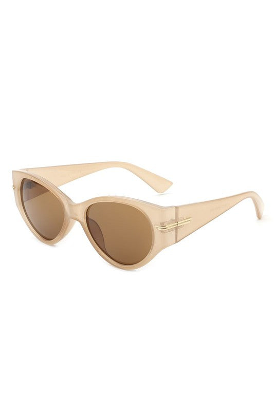 Round Retro Cat Eye Fashion Sunglasses