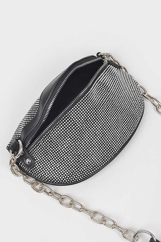 Studded Crossbody Swing Bag