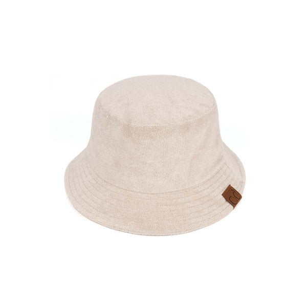 CC Foldable Terry Cloth Bucket Hat