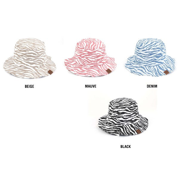 CC Zebra Bucket Hat