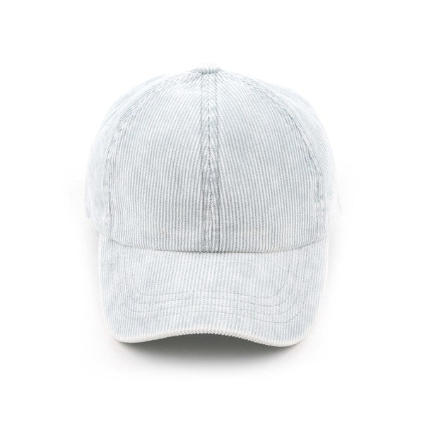 CC Stone-Washed Corduroy Cap