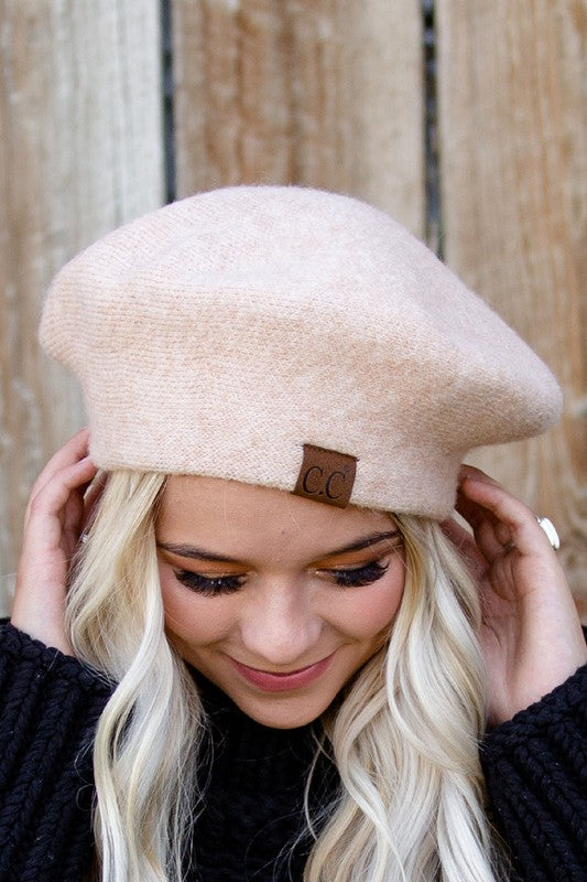 CC Wool All-Weather Adjustable Beret