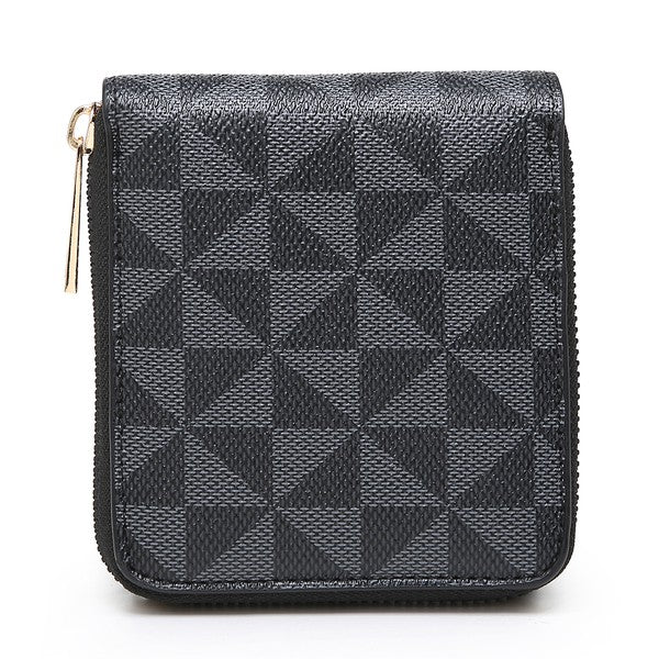 Monogram Zip Around Wallet