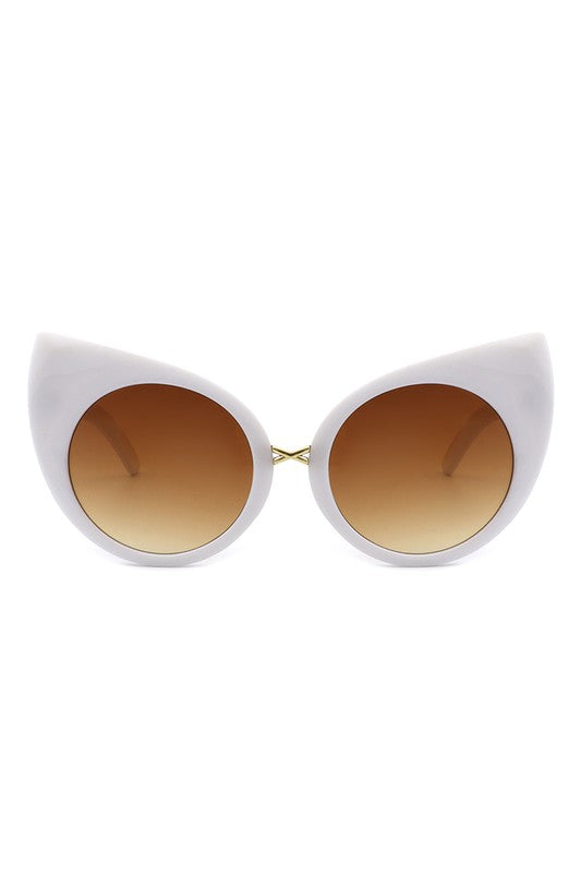 Retro High Pointed Fashion Cat Eye Sunglasses