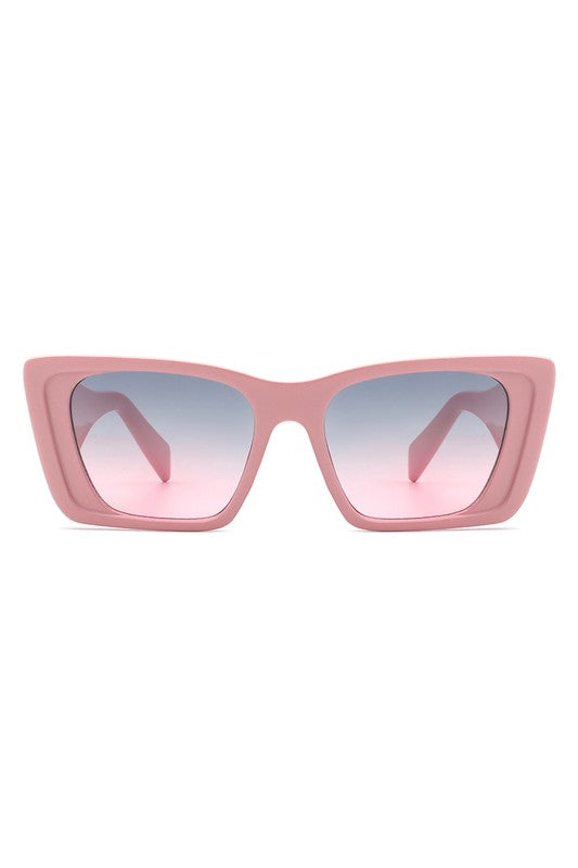 Square Retro Oversize Fashion Cat Eye Sunglasses