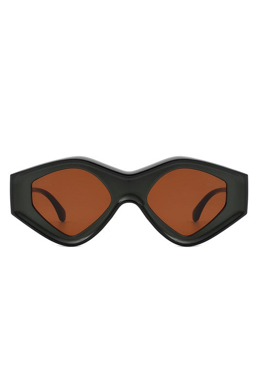 Geometric Triangle Futuristic Fashion Sunglasses