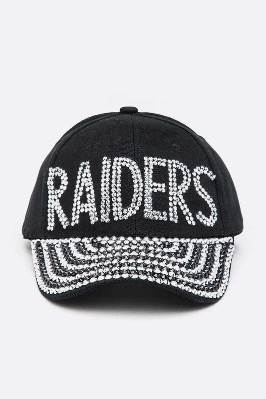 Raiders Crystal Embellished Cap