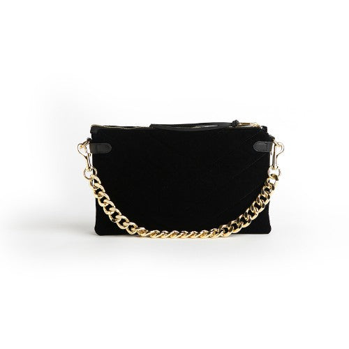 Velvet Envelope Boho Handbag