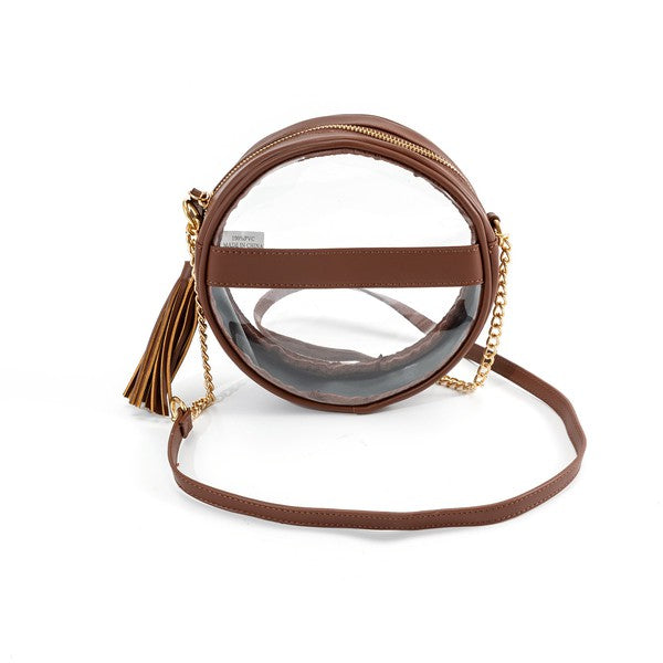 CIRCLE CLEAR CROSSBODY