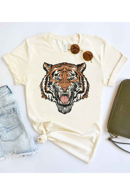 TIGER T-SHIRT PLUS SIZE