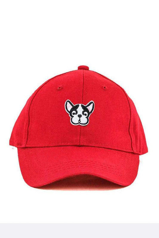 French Bulldog Patch Cotton Cap