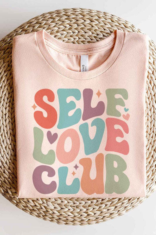 SELF LOVE CLUB GRAPHIC TEE / T-SHIRT