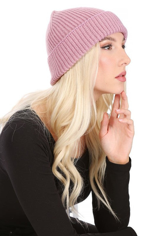 CASUAL UNISEX COOL TONED KNITTED BEANIES