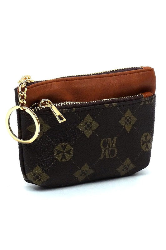 CM Monogram Keychain Coin Purse