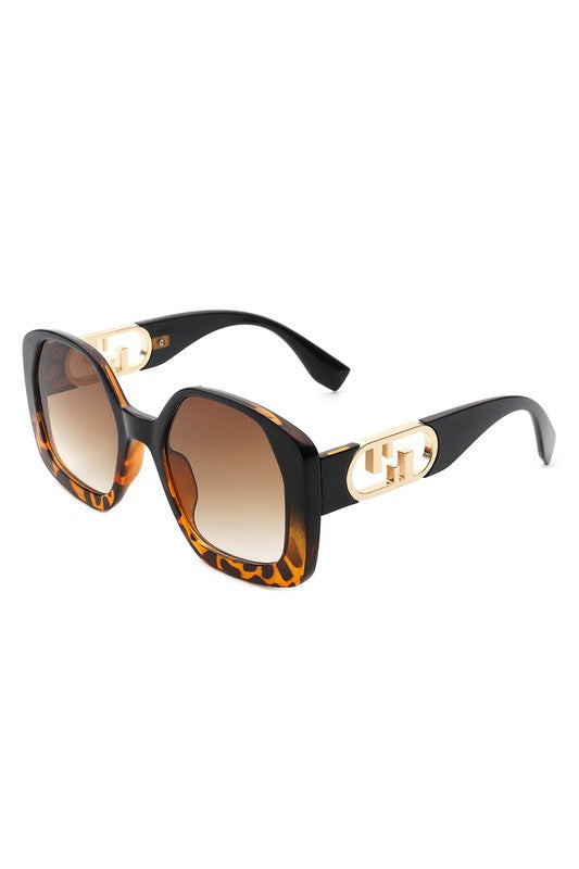 Oversize Chunky Square Women Fashion Sunglasses