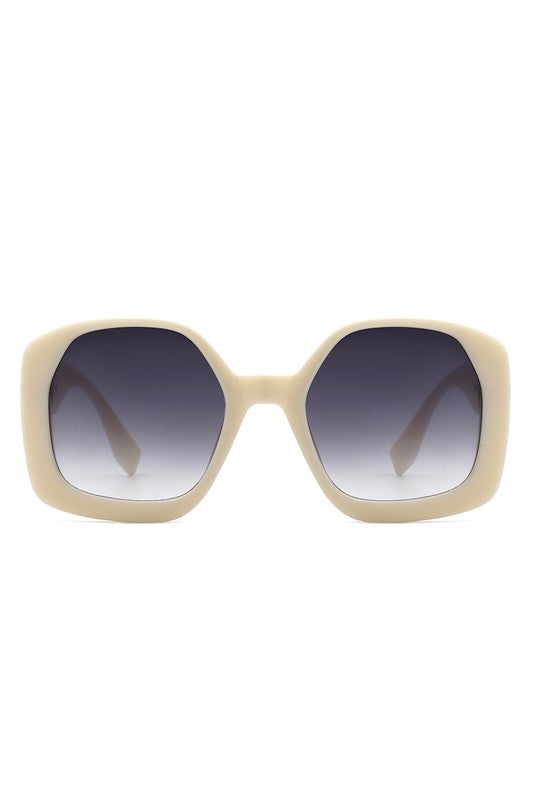 Oversize Chunky Square Women Fashion Sunglasses