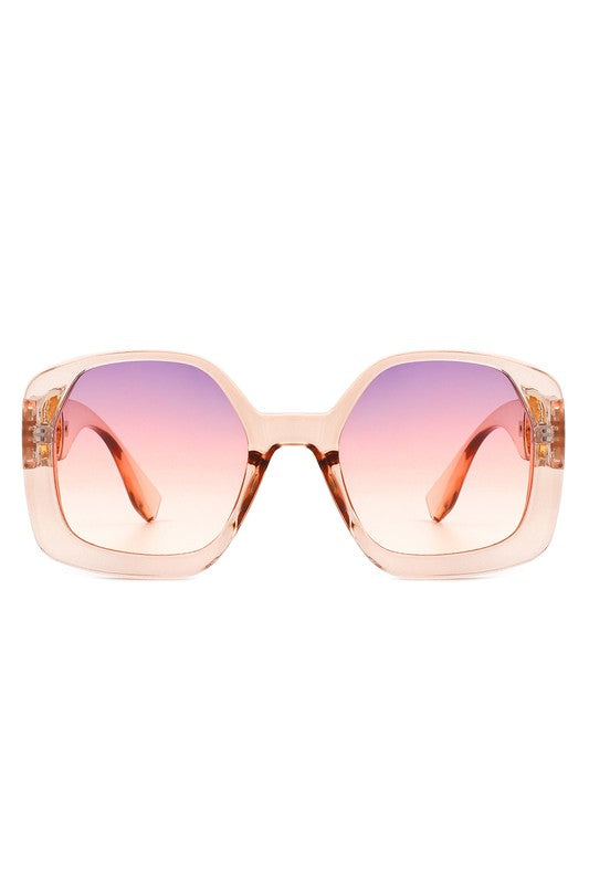 Oversize Chunky Square Women Fashion Sunglasses