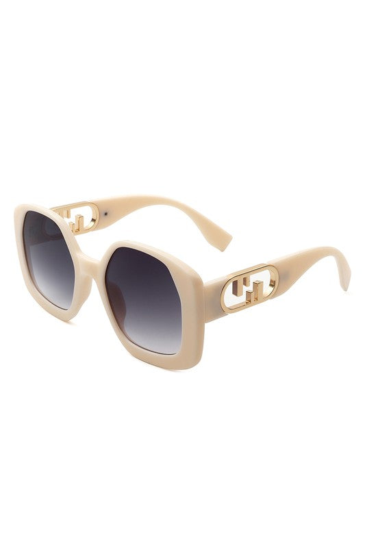 Oversize Chunky Square Women Fashion Sunglasses